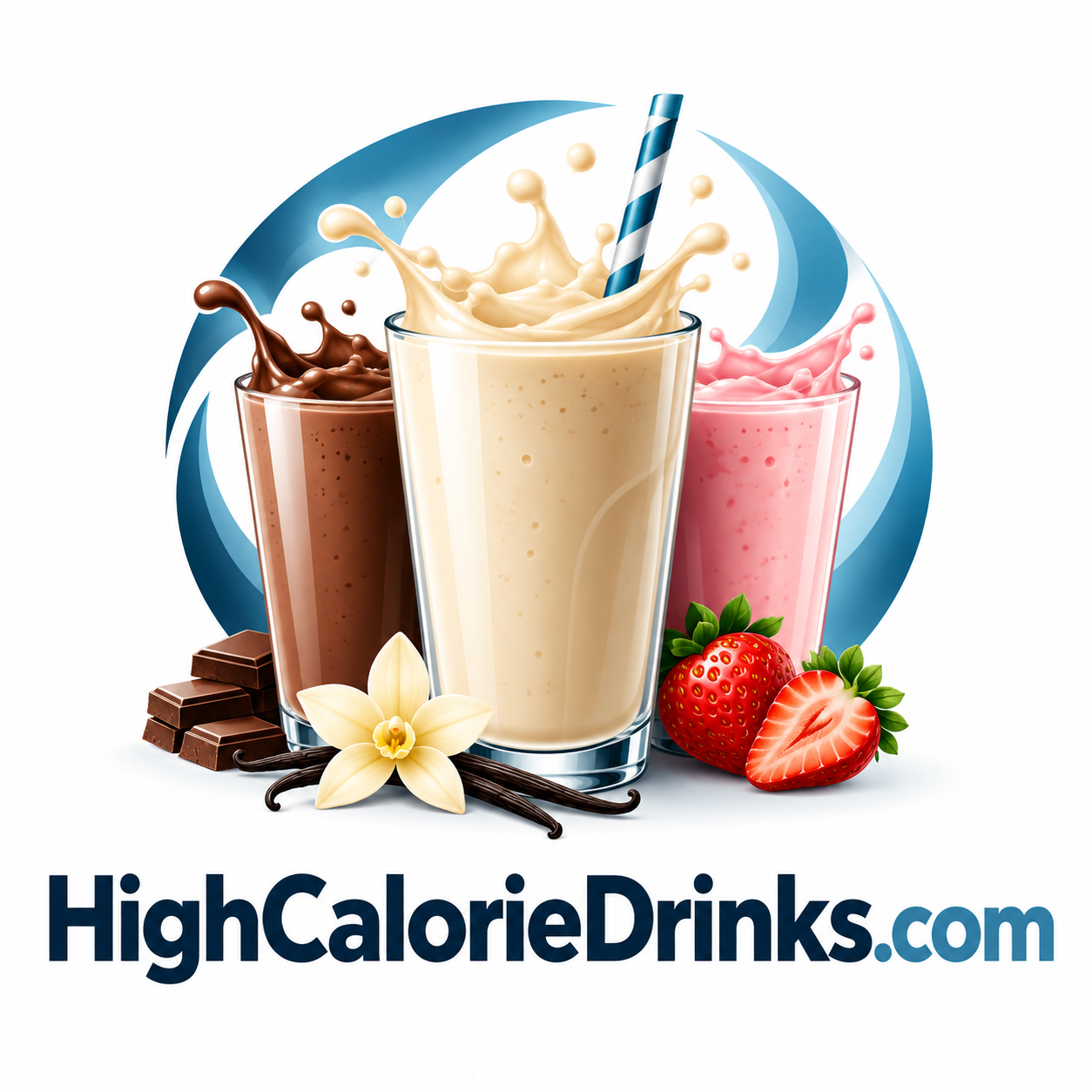 HighCalorieDrinks.com domain name artwork